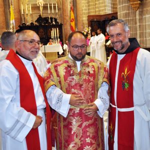 El obispo de la diócesis José Rico Pavés ordena diácono a Luis Carlos Vilches Sánchez  de Chipiona