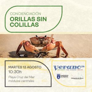 La actividad de concienciación ‘Orillas sin colillas’ mañana en la playa de la Cruz del Mar-El Muelle