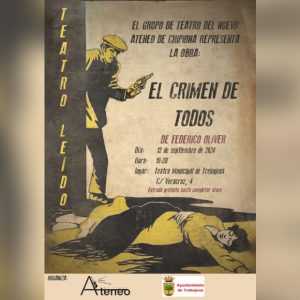 Nuevo Ateneo de Chipiona lleva ahora su obra leída ‘El crimen de todos’ al teatro municipal de Trebujena