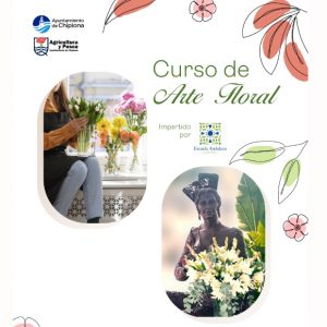 Más de una veintena de personas inscritas en el curso gratuito de arte floral que desarrolla la Delegación de Agricultura y Pesca