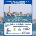 Chipiona será escenario el último fin de semana de septiembre del Campeonato de Andalucía de Vela en Clase Optimits