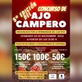 La Hermandad del Cautivo organiza la quinta edición del Concurso de Ajo Campero para el próximo 24 de noviembre