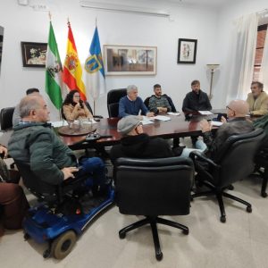 Luis Mario Aparcero se reúne con ecologistas y profesores de la Universidad de Sevilla para abordar la situación de las Minas de Aznalcóllar y Las Cruces