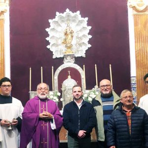 Solemne bendición de la capilla del sagrario, de la parroquia Nuestra Señora de La O de Chipiona